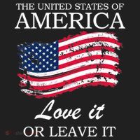 The USA Love It Or Leave It 11oz C Handle Ceramic Mug thumb 5