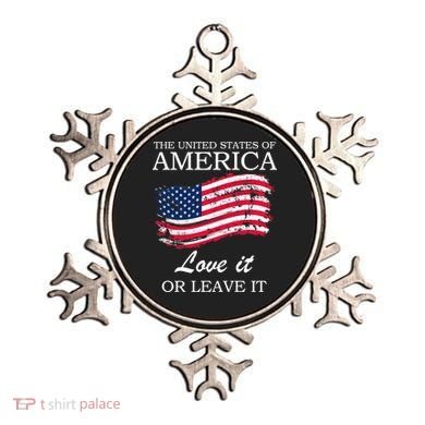 The USA Love It Or Leave It Ornament