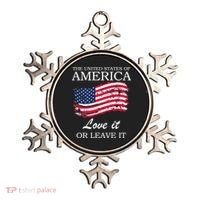 The USA Love It Or Leave It Ornament thumb 0