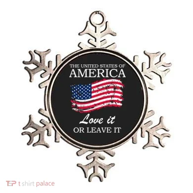 The USA Love It Or Leave It Ornament