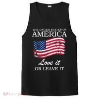 The USA Love It Or Leave It PosiCharge Competitor Tank thumb 0