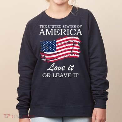 The USA Love It Or Leave It Women's Sweatshirt