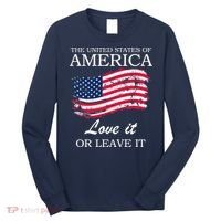 The USA Love It Or Leave It Long Sleeve Shirt thumb 0