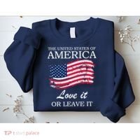 The USA Love It Or Leave It Sweatshirt thumb 2