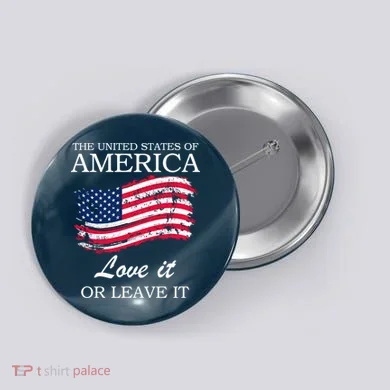 The USA Love It Or Leave It Button