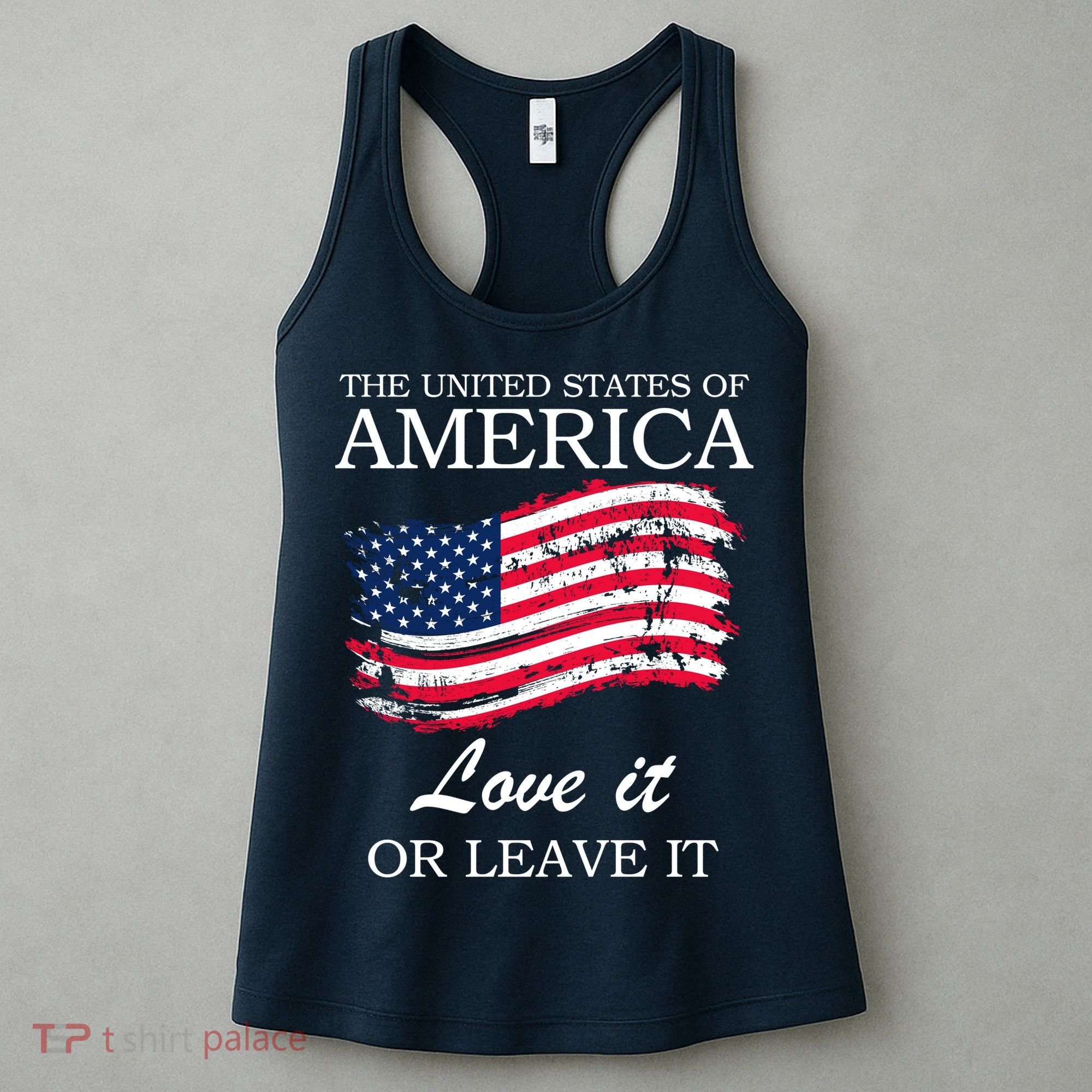 The USA Love It Or Leave It Women's Tank Top