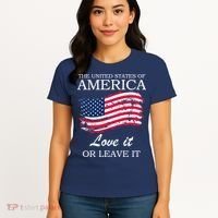 The USA Love It Or Leave It Women's T-Shirt thumb 4