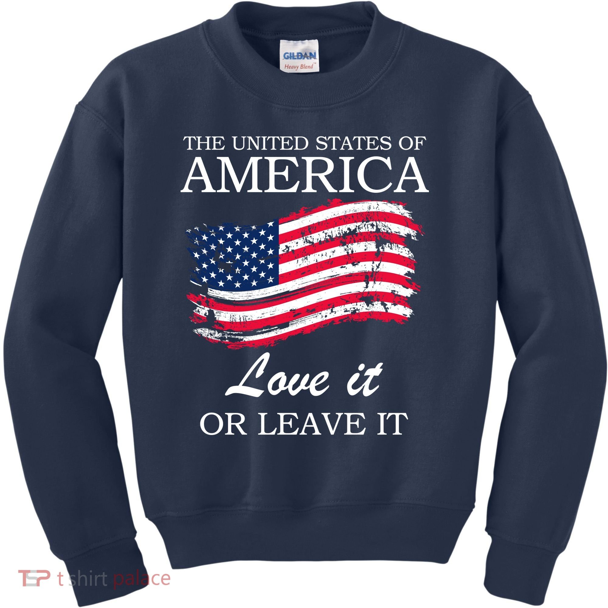 The USA Love It Or Leave It Kids Sweatshirt