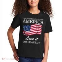The USA Love It Or Leave It Kids T-Shirt thumb 2