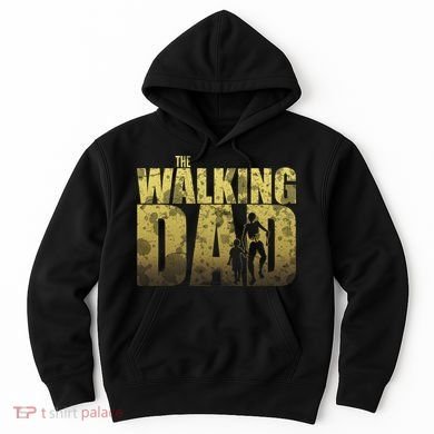 The Walking Dad Gold Logo Hoodie