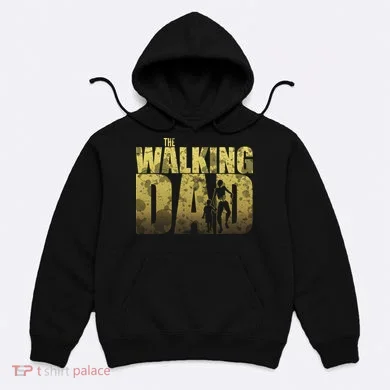 The Walking Dad Gold Logo Hoodie