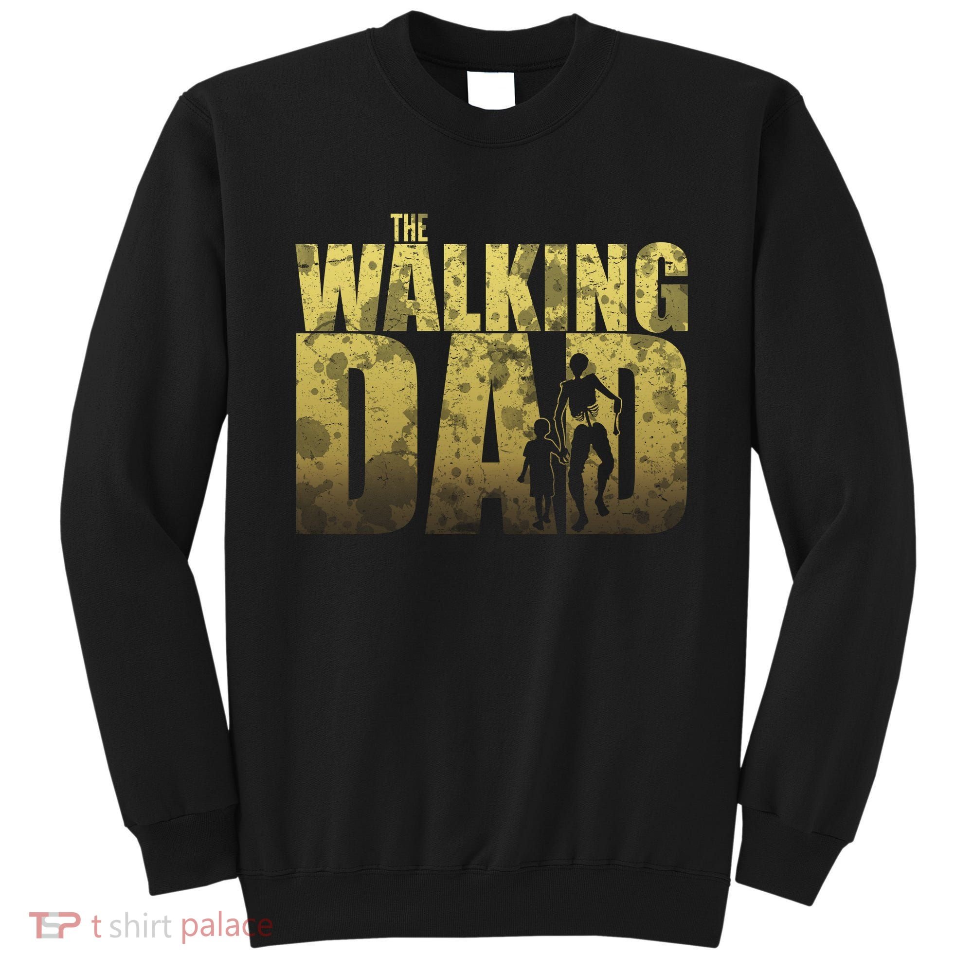 The Walking Dad Gold Logo Sweatshirt