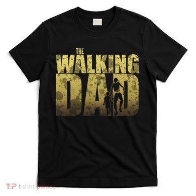 The Walking Dad Gold Logo T-Shirt