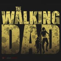 The Walking Dad Gold Logo T-Shirt thumb 7