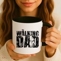 The Walking Dad Gold Logo Coffee Mug thumb 3