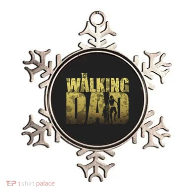 The Walking Dad Gold Logo Ornament