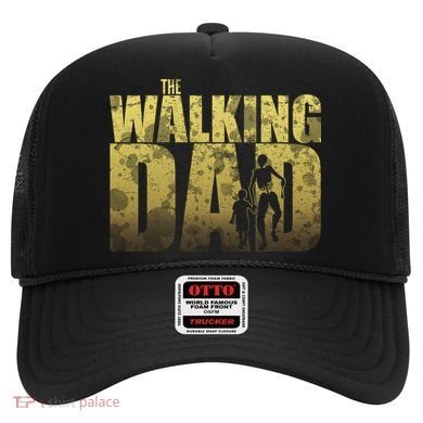 The Walking Dad Gold Logo Hat