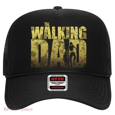 The Walking Dad Gold Logo Hat