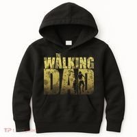 The Walking Dad Gold Logo Kids Hoodie thumb 0