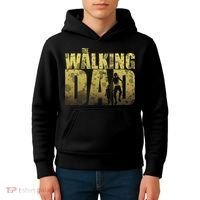 The Walking Dad Gold Logo Kids Hoodie thumb 4