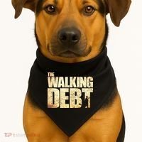 The Walking Debt USA-Made Doggie Bandana thumb 1