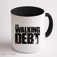 The Walking Debt Coffee Mug thumb 1