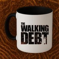 The Walking Debt Coffee Mug thumb 2