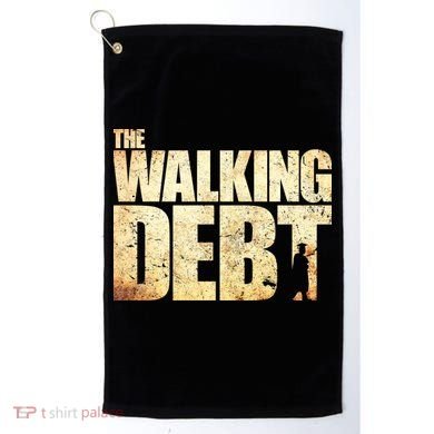The Walking Debt Golf Towel