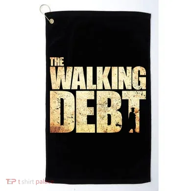 The Walking Debt Golf Towel