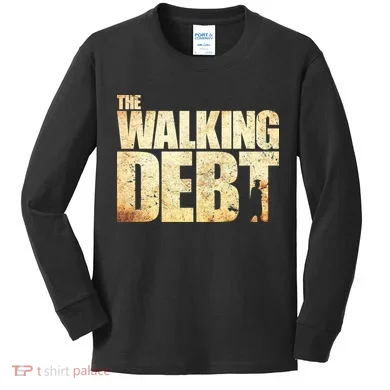 The Walking Debt Kids Long Sleeve Shirt