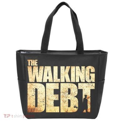 The Walking Debt Tote Bag