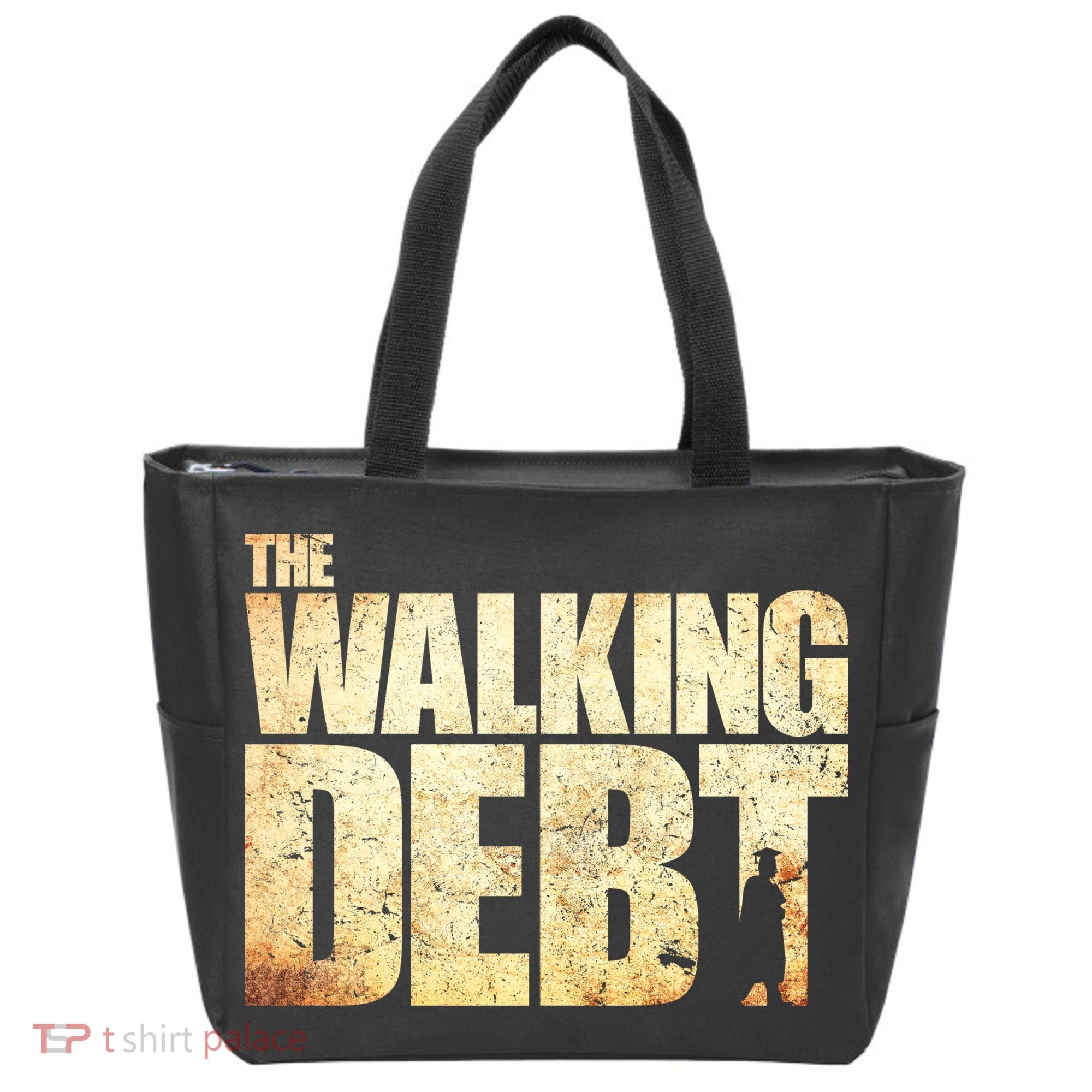 The Walking Debt Tote Bag