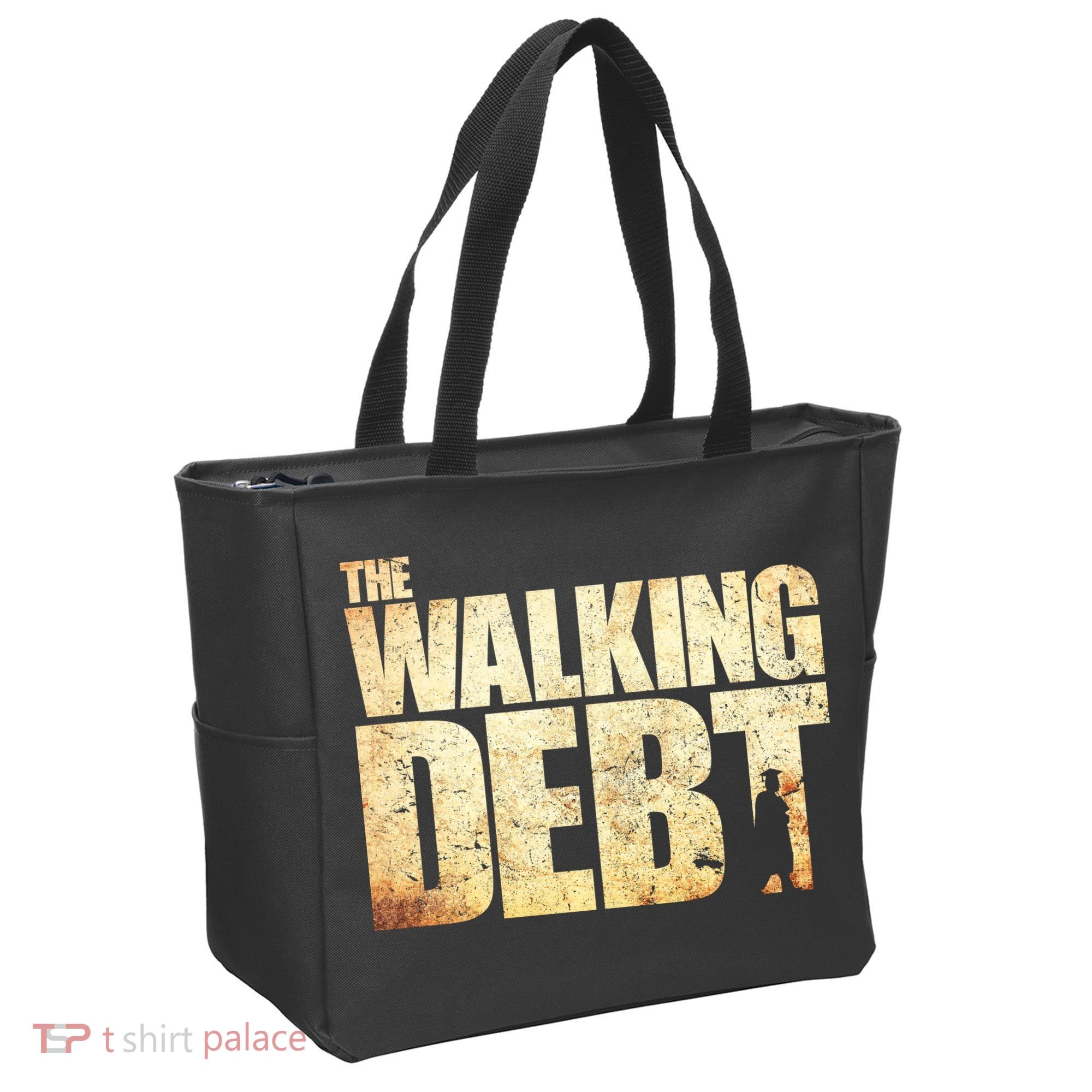 The Walking Debt Tote Bag