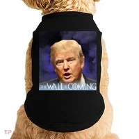 The Wall Is Coming Doggie Tank thumb 0