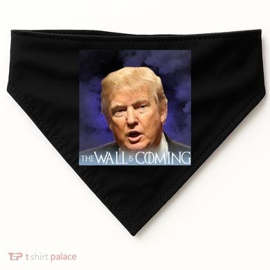 The Wall Is Coming USA-Made Doggie Bandana