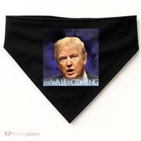 The Wall Is Coming USA-Made Doggie Bandana thumb 0