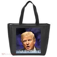 The Wall Is Coming Tote Bag thumb 0