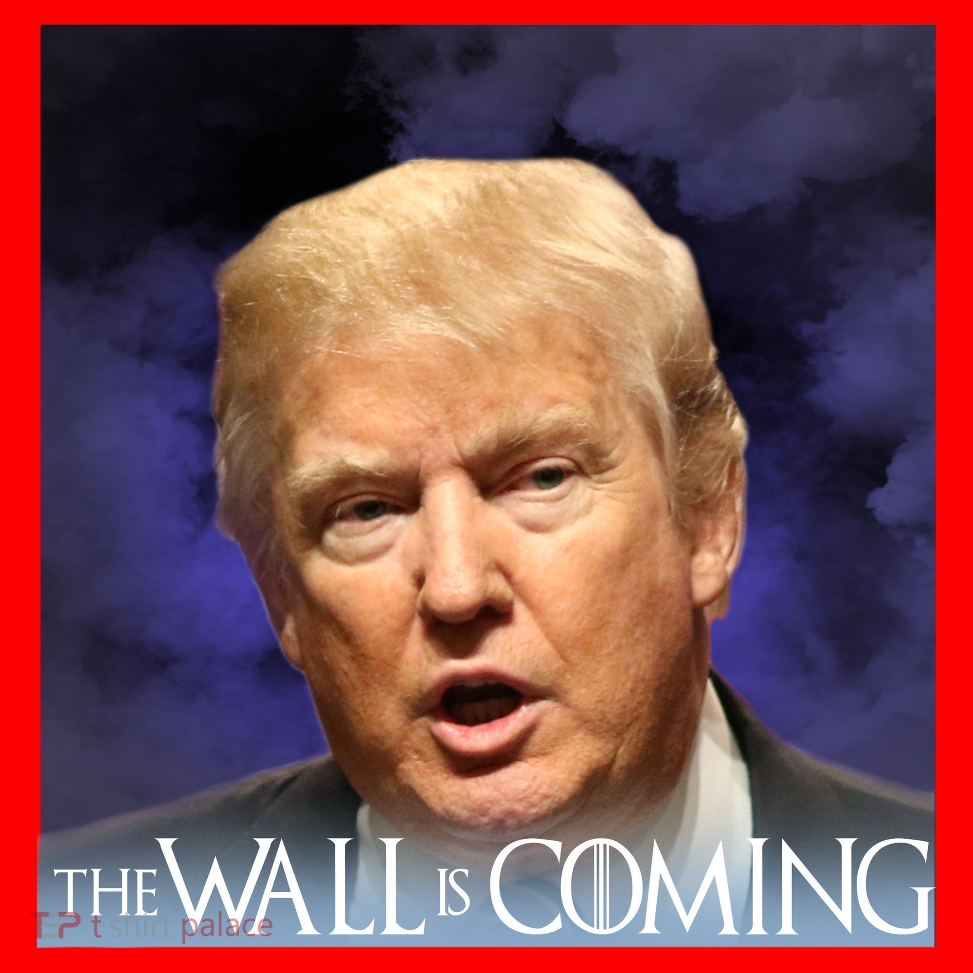 The Wall Is Coming Santa Hat