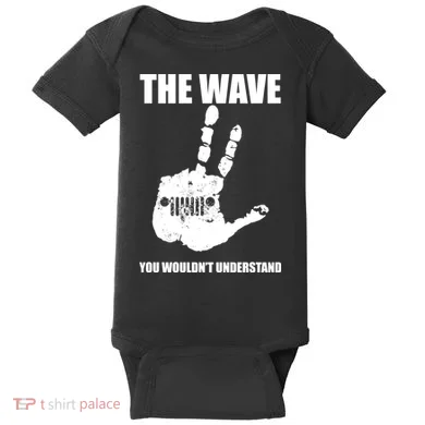 The Wave You Wouldn't Understand Baby Bodysuit