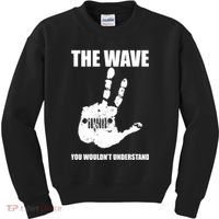 The Wave You Wouldn't Understand Kids Sweatshirt thumb 0
