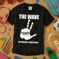 The Wave You Wouldn't Understand Kids T-Shirt thumb 3