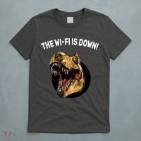 The Wifi Is Down Funny T-rex T-Shirt thumb 5
