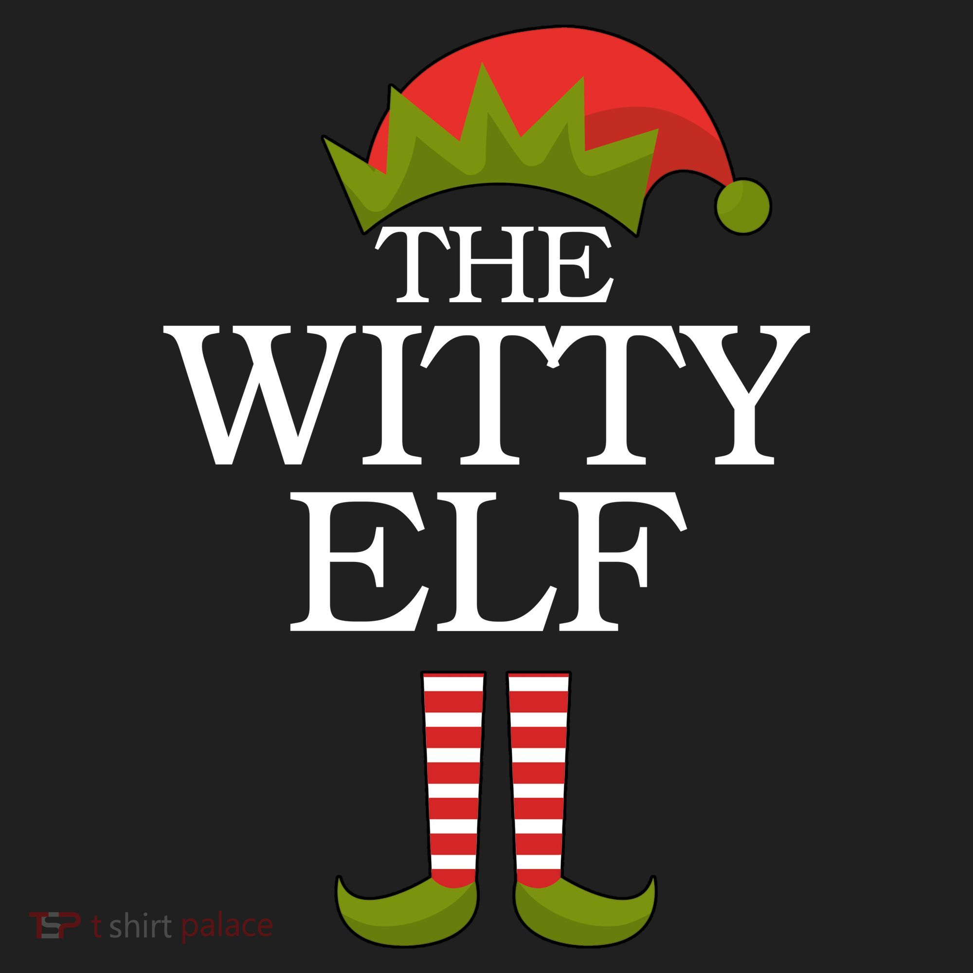 The Witty Elf Matching Christmas Women's Sweatshirt
