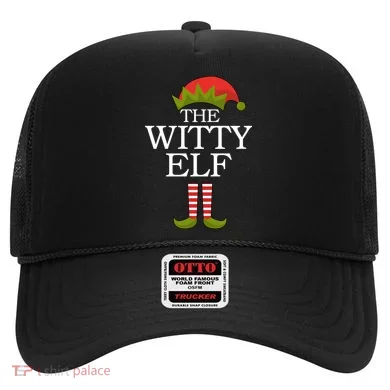 The Witty Elf Matching Christmas Hat