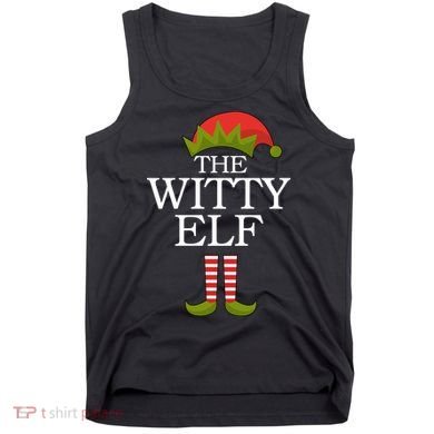 The Witty Elf Matching Christmas Tank Top