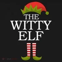 The Witty Elf Matching Christmas Toddler T-Shirt thumb 4