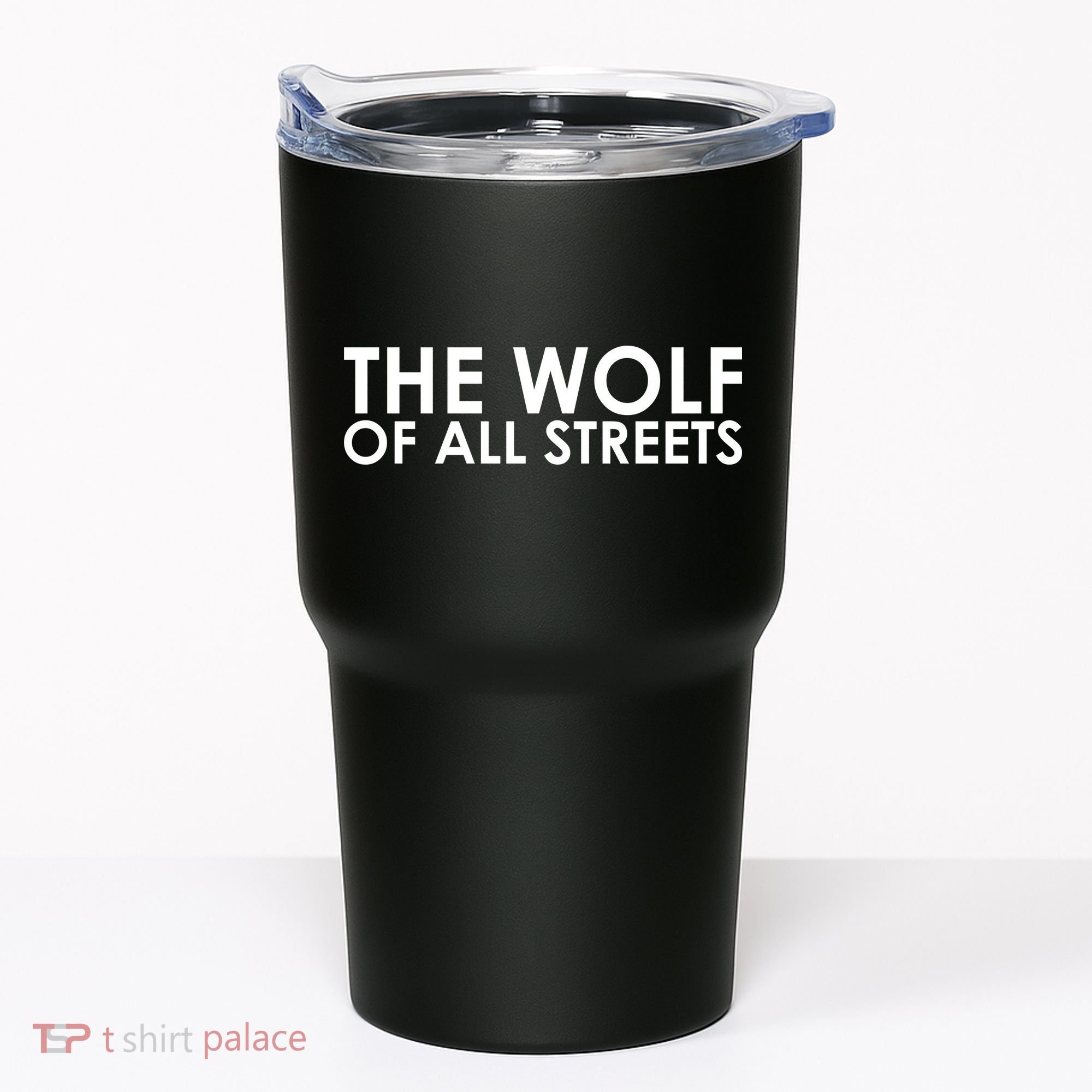 The Wolf of All Streets Classic Logo Tumbler