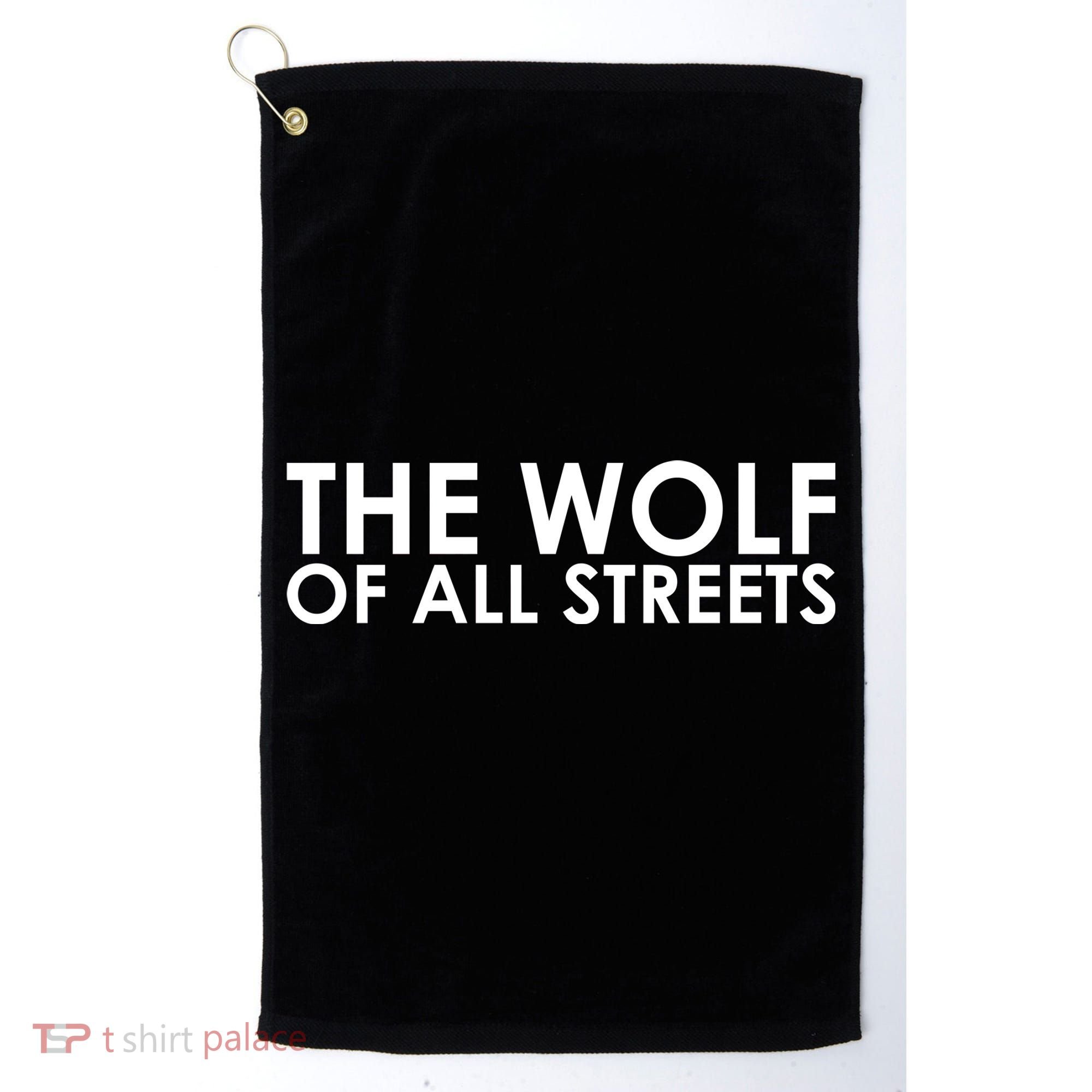 The Wolf of All Streets Classic Logo Golf Towel