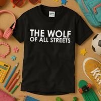 The Wolf of All Streets Classic Logo Kids T-Shirt thumb 3