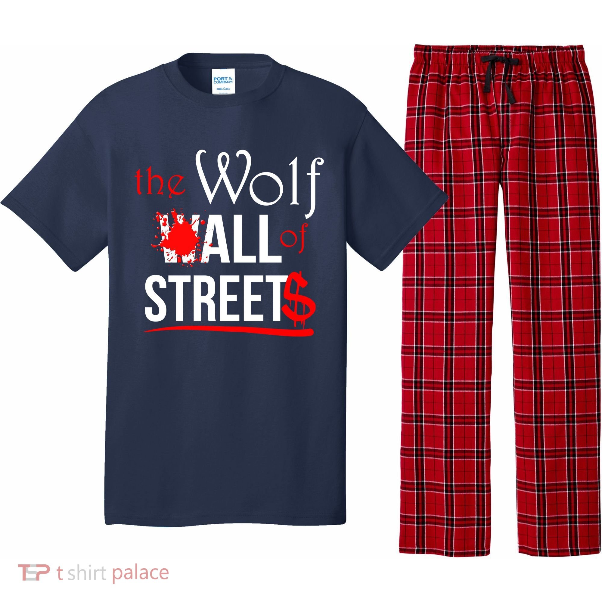 The Wolf of All Streets Wall Street Pajama Set
